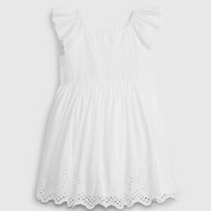 White Eyelet dress